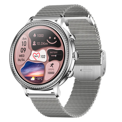 V60 Smart Wristband Bluetooth Connectivity 1.39-Inch Display Heart Rate Blood Pressure Sleep Tracker Fitness Activity